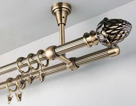 Как посчитать длину карниза для штор