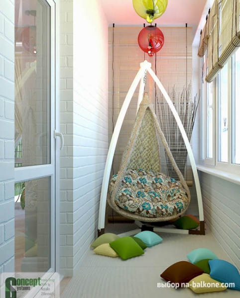 Дизайн лоджии — 75 реальных фото