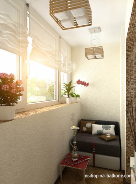 Дизайн лоджии — 75 реальных фото