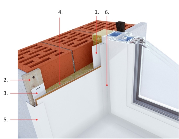 Наружные откосы для пластиковых окон: способы отделки