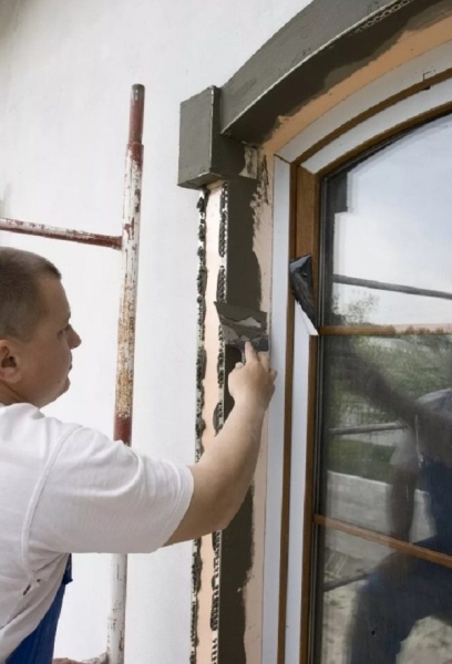 Как сделать наружные откосы своими руками Как сделать наружные откосы своими руками