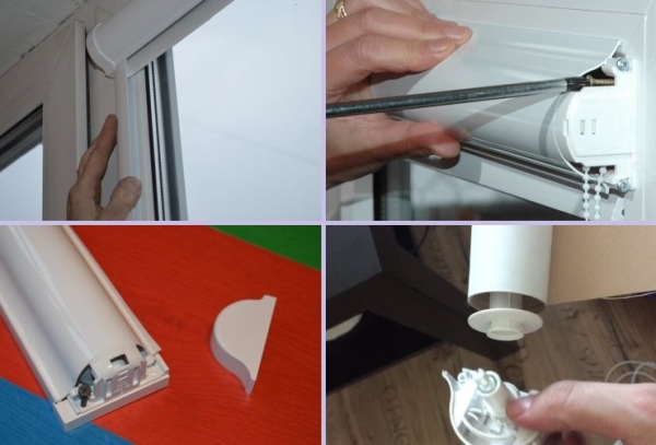 Рулонные шторы День Ночь на пластиковые окна: описание, установка