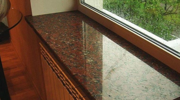 Подоконники из литьевого мрамора и искусственного камня Подоконники из литьевого мрамора и искусственного камня