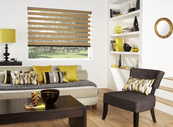 Шторы (жалюзи) День-Ночь — 90 фото новинок дизайна Шторы (жалюзи) День-Ночь — 90 фото новинок дизайна