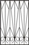 Решетки для цокольных окон (кованые), решетка на полуподвальное окно (цоколь) из металла, купить в Москве Решетки для цокольных окон (кованые), решетка на полуподвальное окно (цоколь) из металла, купить в Москве