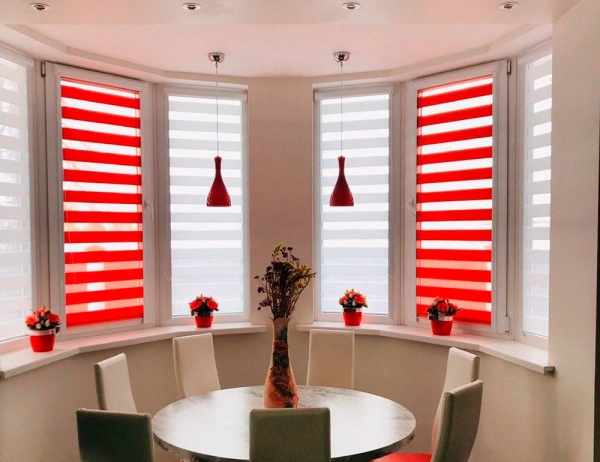Жалюзи из ткани на окна, виды жалюзи Жалюзи из ткани на окна, виды жалюзи