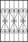 Решетки для цокольных окон (кованые), решетка на полуподвальное окно (цоколь) из металла, купить в Москве Решетки для цокольных окон (кованые), решетка на полуподвальное окно (цоколь) из металла, купить в Москве