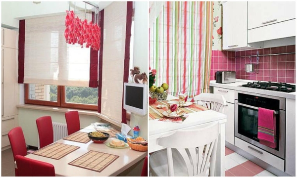 Как правильно выбрать римские шторы на кухню, фото в интерьере, видео Как правильно выбрать римские шторы на кухню, фото в интерьере, видео