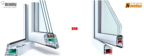Пластиковые окна Novotex: Light, Techno 58, Techno 70 Пластиковые окна Novotex: Light, Techno 58, Techno 70