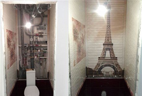 Рольставни в туалет (70 фото): жалюзи для сантехнического шкафа за унитазом, роллеты с печатью, установка и демонтаж своими руками