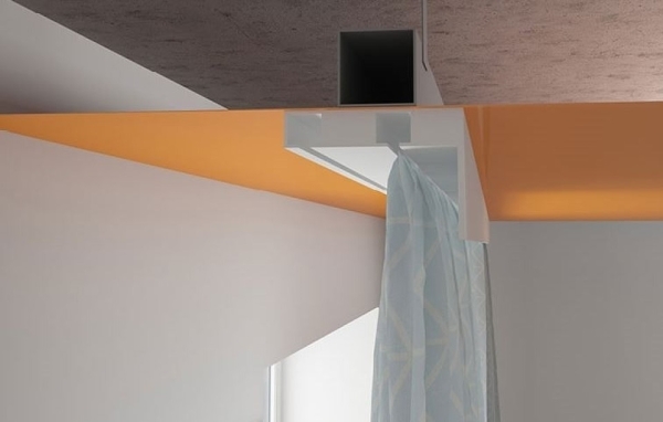 Как повесить потолочную гардину: как правильно закрепить и как снять