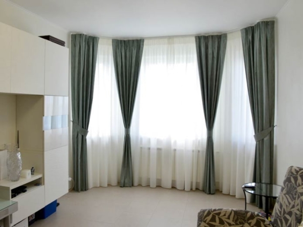 Выбор карниза для эркера: фото, какие варианты подходят для эркерных окон Выбор карниза для эркера: фото, какие варианты подходят для эркерных окон