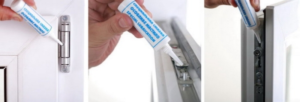 Чем и как смазать пластиковые окна: механизм, резинки, фурнитуру