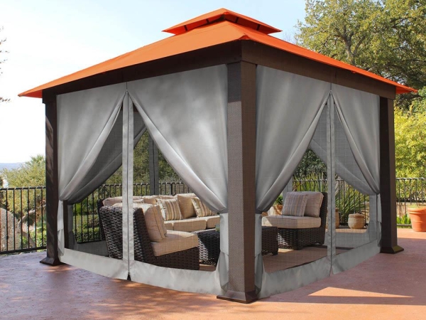 Москитная сетка для беседки Москитная сетка для беседки