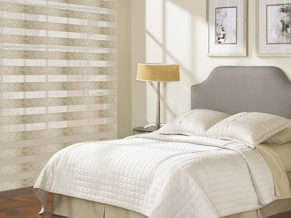 Рулонные шторы День Ночь на пластиковые окна: описание, установка