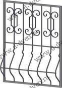 Решетки для цокольных окон (кованые), решетка на полуподвальное окно (цоколь) из металла, купить в Москве Решетки для цокольных окон (кованые), решетка на полуподвальное окно (цоколь) из металла, купить в Москве