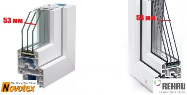 Пластиковые окна Novotex: Light, Techno 58, Techno 70 Пластиковые окна Novotex: Light, Techno 58, Techno 70