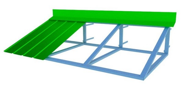 Крыша балкона на последнем этаже своими руками: установка и герметизация Крыша балкона на последнем этаже своими руками: установка и герметизация