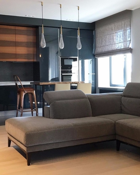 Как правильно выбрать римские шторы на кухню, фото в интерьере, видео Как правильно выбрать римские шторы на кухню, фото в интерьере, видео