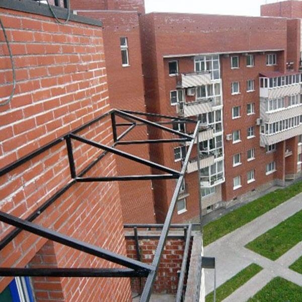 Крыша балкона на последнем этаже своими руками: установка и герметизация Крыша балкона на последнем этаже своими руками: установка и герметизация