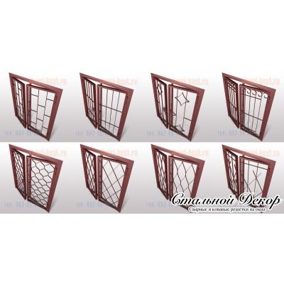 Установка решеток на окна: варианты конструкций и схема установки