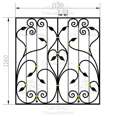 Установка решеток на окна: варианты конструкций и схема установки