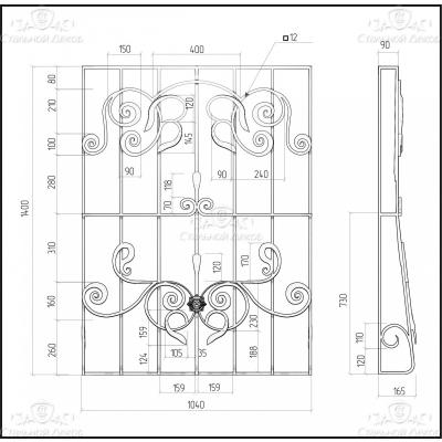 Установка решеток на окна: варианты конструкций и схема установки