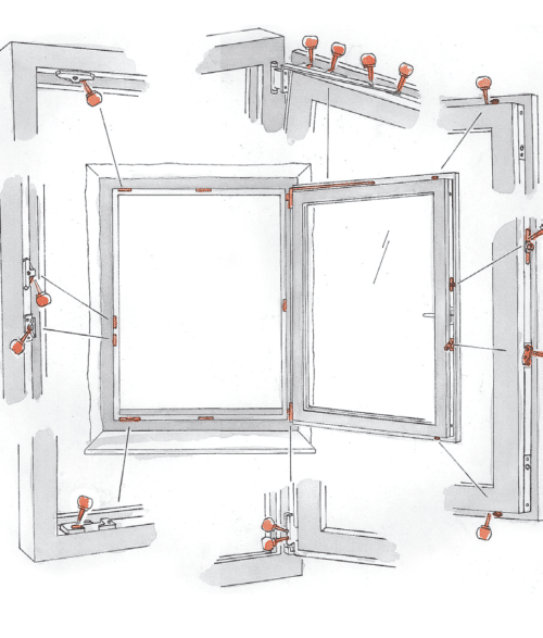 Чем и как смазать пластиковые окна: механизм, резинки, фурнитуру