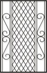 Решетки для цокольных окон (кованые), решетка на полуподвальное окно (цоколь) из металла, купить в Москве Решетки для цокольных окон (кованые), решетка на полуподвальное окно (цоколь) из металла, купить в Москве