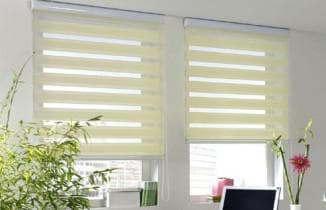 Рулонные шторы День Ночь на пластиковые окна: описание, установка