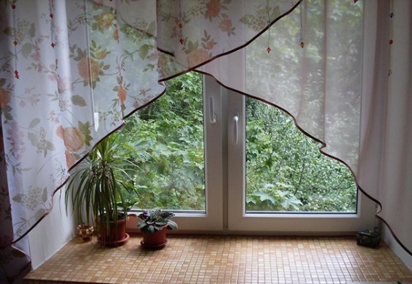 Отделка подоконника плиткой Отделка подоконника плиткой