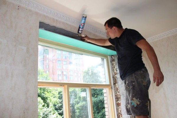 Теплые откосы для пластиковых окон своими руками внутри и снаружи
