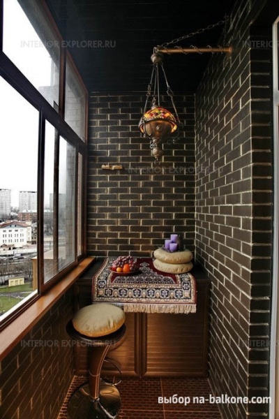 Дизайн лоджии — 75 реальных фото