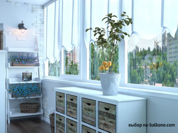 Дизайн лоджии — 75 реальных фото