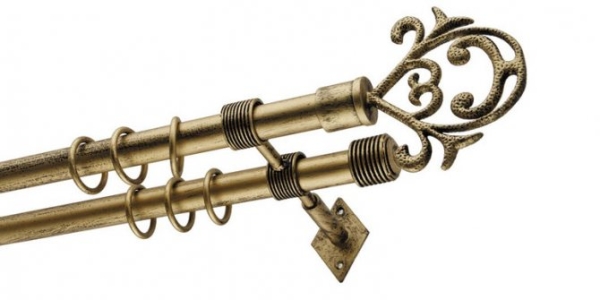 Как посчитать длину карниза для штор