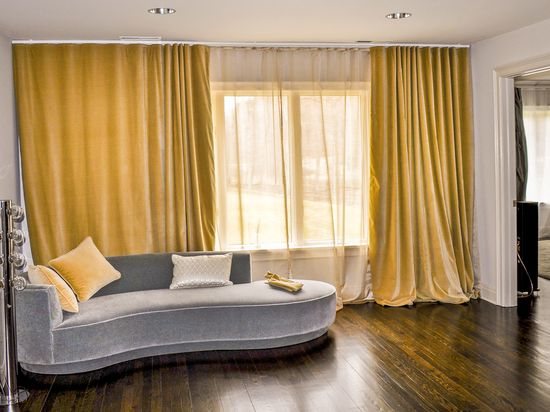 Как посчитать длину карниза для штор