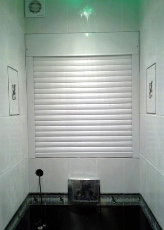 Рольставни в туалет и ванную: советы по выбору и монтажу Рольставни в туалет и ванную: советы по выбору и монтажу