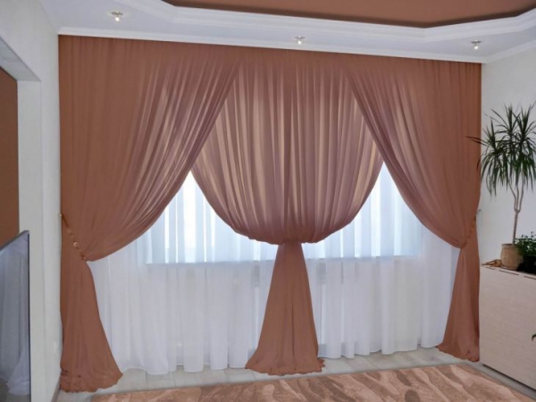 Как посчитать длину карниза для штор