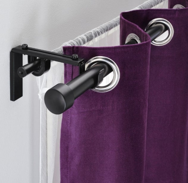 Как посчитать длину карниза для штор