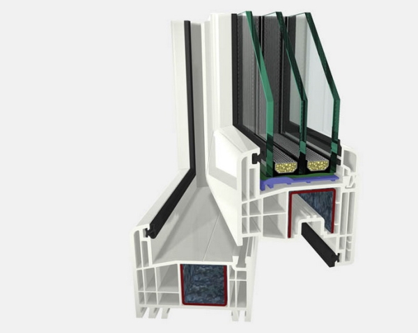 Пластиковые профили Gealan