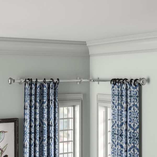 Гардины для штор, виды карнизов для штор, какие лучше выбрать самые удобные настенные варианты в зал — 39 фото