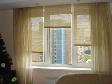Рулонные жалюзи на пластиковые окна Рулонные жалюзи на пластиковые окна