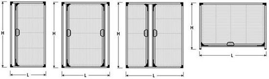 Виды москитных сеток