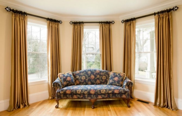 Как посчитать длину карниза для штор